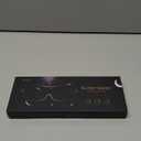 MZOO Luxury Sleep Eye Mask for Side Sleeper Men Women, Zero Eye Pressure 3D Sleeping Mask, Light Blocking Patented Design Night Blindfold, Soft Eye Shade Cover for Travel, Black