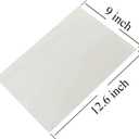 50/100/200 sheets Count Edible Rectangle Rice and Wafer Paper,9x12.6 inches for candy packaging or food decoration (50)