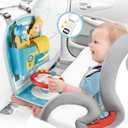 Caterbee Baby car seat Toys with Steering Wheel Center for Long Journeys (Car)