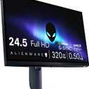 Alienware 25 320Hz Gaming Monitor – AW2525HM - 24.5-inch Full HD (1920×1080) 320Hz 0.50 ms Display, Fast IPS, AMD FreeSync Premium, G-SYNC Compatible, VESA AdaptiveSync, 16.7 Million Colors