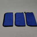 Microfiber Towels for Cars 3 Pieces 500 GSM polishing Cleaning Home, car and Motorbike - 12 x 12 Inches (30x30cm)