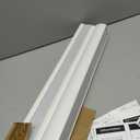 Joydeco No Tools No Drill Blinds for Indoor Windows, Cordless Window Blinds Cellular Shades Top Down Bottom Up Blackout Honeycomb Blinds Thermal Insulated Noise Reduction (White, 34" W x 64" H)