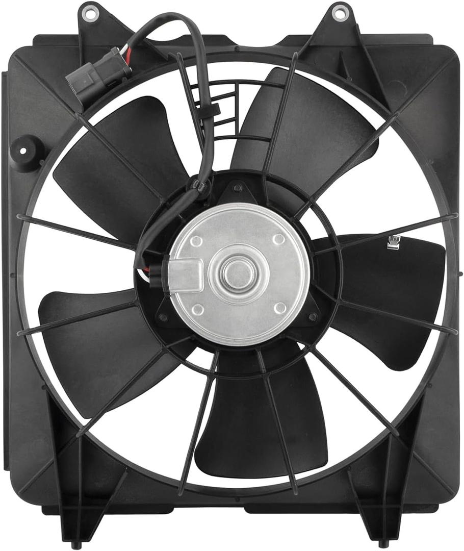 620-253 Left Engine Radiator Cooling Fan for Honda Civic 2006-2011 1.8L Automatic Transmission, 19020RCJA01 19015RNAA01 HO3117100