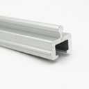 Sliding Screen Door Track, Sturdy Sliding Door Track Replacement, Glass Door Track, Terrace Screen Door Guide- Aluminium Alloy (75 Inch)