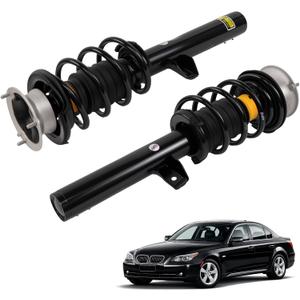 2 PCS Front Shock Strut Assembly Compatible with BMW E60 525xi 530xi 528i 535i Xdrive 2006 2007 2008 2009 2010-31316786517 31316786518