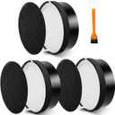 Colorfullife 3 Pack LV-H132 Replacement Filter Compatible with LEVOIT LV-H132 Air Purifier Filter Replacement, H13 True HEPA Filter, Activated Carbon Filter, Pre Filters, Part # LV-H132-RF