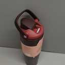 Owala FreeSip Sway Insulated Stainless Steel Water Bottle with Two-Way Spout, Built-In Straw and Bucket Handle, Made for Travel, School, and Sports, 40oz, BPA Free, Leak Proof, Black Cherry