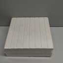 Bumusty Large Cork Board Alternative, 48 x 36" Felt Bulletin Board Tiles, with 30 Pushpins, 70 Adhesive Tabs, 12-Pack Slat Wall Paneling, Cork Boards for Office Push Pin Board Felt Board Oatmeal