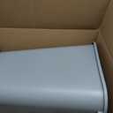 Rubbermaid Commercial Products Deskside Wastebasket/Trash Can, 10.25-Gallon/41-Quart, Gray, Plastic, Garbage Can for Home/Office, Fits Under Desk/Sink/Cabinet