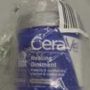 CeraVe Healing Ointment, Hydrating Skin Protectant With Petrolatum, Hyaluronic Acid & Ceramides, Face & Body Skin Barrier Repair For Cracked, Chafed, Dry Skin, Fragrance Free & Lanolin Free, 12 Oz
