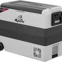 Alpicool LGT60 Dual Temperature Control 12 Volt Refrigerator 63 Quart Portable Car Fridge Freezer (-4°F~68°F) for Truck, RV, Boat, Camping and Travel, 63QT-LG Version