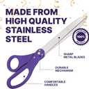 25 Inch Giant Purple Scissors - Large Grand Opening Scissors for Ribbon Cutting Ceremony Oversized Shears for Business Openings Inaugurations and Special Events
