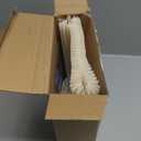 Pleated Lamp Shade for Arc/Arched Table Lamp/Floor Lamps Replacement Shade 5.9"Top X 16.5"Bottom X 11"High-Cream