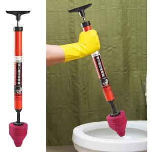 High Pressure Toilet Plunger, Air Plunger for Toilet, Toilet Snakes for Unclogging, Plumbing Snake for Toilet, Toilet Unclogger Tool for Bathroom