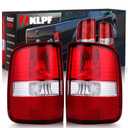 OKLPF Rear Brake Tail Light Compatible With 2004 2005 2006 2007 2008 Ford F150 F-150 Replacement Red Taillight Assembly,Includes a Luxurious Box,Driver and Passenger Side 1 Pack