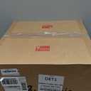 Semi Flush Mount Ceiling Light, 11.8" Modern 3-Light Fixture with Petal-Shaped Cream White Fabric Shade and Golden Support Arm, Ideal for Bedroom, Kitchen, Living Room, Hallway, and Entryway