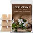 Scentsationals Fall Wax Melts, Wax Cubes Strong Scent - Feelin' Cozy - Long Lasting Scented Melts for Warmer, 10oz (24-Cubes)