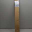 Cordless Tear Down Light Filtering Shade - 37 Inch Width, 72 Inch Length - White- Cord-Free Customizable Room Darkening Horizontal Mini Vinyl Windows Blinds for Interior by Achim Home Decor