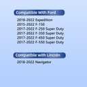 DR3Z19N619A Cabin Air Filter With Activated Carbon For 2015-2022 Ford F150 F250 F350 F450 F550 Super Duty Expedition,Lincoln Navigator, F-150 F-250 F-350 F-450, 2015 2016 2017 2018 2019 2020 2021 2022