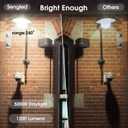 Sengled Dusk to Dawn Light Bulbs Outdoor, A19 LED Sensor Bulbs 3 Pack, 5000K Daylight 1200 Lumens, 75W Equivalent 10.5W, E26 Base Automatic On/Off Photocell Light Bulbs for Porch and Garage