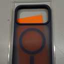 TORRAS Stronger Magnetic & Shockproof for iPhone 17 Pro Max Case, Fit for MagSafe, Military Grade Drop Protection, Camera Control, DIY Button, Slim for iPhone 17 Pro Max Case Translucent Deep Blue