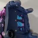 3PCS Rolling Backpack 18" for Girls Boys with Lunch Bag Pencil Case School Bags