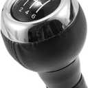 Car Manual Gear Stick Shift Knob 6 Gear for Mini Cooper R55 R56 R57 R58 R59 R61 Car Shift Head Faux Leather Replacement