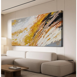 AIXMGSJS Canvas Wall Art Decor Wall Art Pictures for Living Room Modern Large Wall Art Canvas Art Wall Decor Black and White Abstract Wall Art Prints Artwork for Walls Home Office Decor 24" X 48"