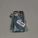 for iPhone 17 Pro Max Wallet Case Compatible with Magsafe, Magnetic RFID Blocking Card Holder Kickstand 2 in 1 Detachable Case for iPhone 17 Pro Max 6.9", Bluish Green