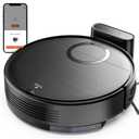 Robot Vacuum and Mop Combo, 2 in 1 Mopping Robotic Vacuum Cleaner with Schedule, Wi-Fi/App/Remote, Max Suction 2000Pa, Self-Charging, Slim, Ideal for Hard Floor, Pet Hair, Low-Pile Carpet