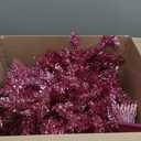 4ft Lighted Artificial Pink Christmas Tree, Not Pre-lit Pink Tinsel Pine Trees with Lights, Ideal for Ideal for Home, Office, and Xmas Party Dcor - Includes Stand