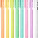 Mr. Pen- Retractable Gel Pens, 8 Pack, Color Ink Gel Pens Fine Point, Macaron Pastel Colors, 0.7mm Gel Pens Fine Point, Retractable Pens, Cute Pens, Aesthetic Pens for Journaling Fine Tip Pens