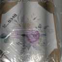 Set of 2 Watercolor Floral Wall Art Purple Blossom Peony Canvas Art Prints Nature Flower Botanical Wall Decor Framed and Ready to Hang for Living Room Bedroom Bathroom Home Wall Decoration, 11x14 Inch