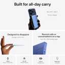 Pocket AI Voice Recorder & Smart Assistant Auto Transcription, Summaries & Action Items AI Note Taker for Meetings, Calls & Productivity - Space Grey