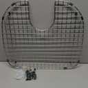 Serene Valley Sink Grid 18-1/2" x 16-5/8", Rear Drain with Bottom Corner Radius 2-1/2" and Top Corner Radius 6-1/2"Bottom Grid NDG1917R, Medium