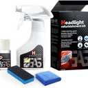 Headlight Restoration Kit, Headlights Cleaner, Automotive Headlight Restoration Kits, Multifunctional Car Headlights Polishing for All Vehicle Types (1 Set)