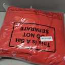 8 Pack Red Round Tablecloth 90 Inch Red Table Cloth, Washable Polyester Fabric Stain and Wrinkle Resistant Table Cover for Party Wedding Buffet Dining Banquet Anniversary