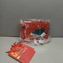 12Pack Christmas Gift Bags Assorted Sizes With Tissue paper(12 Bags: 4 Small 6", 4 Medium 9", 4 Large 13") for Friends, Family, Teachers, Coworkers, Christmas Gift Bag Assorted Sizes Bulk Set