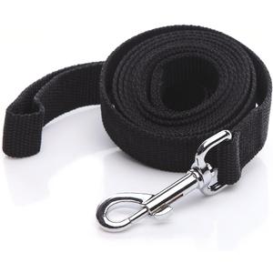 Nylon Dog Leash 12 Feet Long, Walking Training Dog Leashes for Medium Large Dogs(1" X 12 ft, Black)
