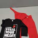 Twopumpkin Easter Baby Boy Outfit Newborn Long Sleeve Bunny Lamb Onesie Romper+Pants+Hat Infant Toddler Clothes Set (6-12 Months, Mr Steal Your Heart Black)