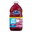 Ocean Spray Cran50 Cranberry Grape Juice Drink, 64 Fl Oz Bottle (Pack of 8), Best By: 02/01/2026