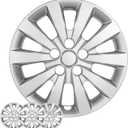 16 Inch Hubcaps Wheel Covers Compatible with Nissan Leaf 2011-2025 ; Sentra 2013-2019