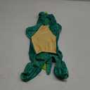 Dog Dinosaur Halloween Costume Funny Dog Halloween Costumes Cute Hoodie for Small Medium Large Dogs with 3D Spikes Design for Halloween (L (Back: 14.5",Chest: 20.5", Neck: 14.2"), Green Dinosaur)