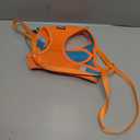 rabbitgoo Dog Harness Small Sized and Leash Set, Step in Soft Light Puppy Vest, Breathable Mesh Pet Harness, Reflective for Safe Easy Walking, Blue & Orange S (S (Chest: 15.1 - 16.5"))