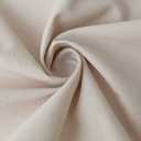 GLORY SEASON Retro Farmhouse Ruffle Round Tablecloth Cotton Flounces Trim Washable Table Cover White Tablecloths for Rectangle Table Baby Shower Kitchen Party Wedding Decor,70'' Round