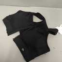 Yvette High Impact Sports Bras for Women Large Bust Zip Front Closure Sports Bra High Support for Running Workout (XX-Large Plus, Black)