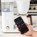 Caf Specialty Drip Coffee Maker | 10-Cup Insulated Thermal Carafe | WiFi Enabled Voice-to-Brew Technology | Smart Home Kitchen Essentials | SCA Certified, Barista-Quality Brew | Matte White