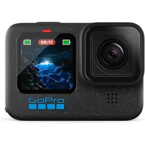 GoPro HERO12 Black - Waterproof Action Camera with 5.3K60 Ultra HD Video, 27MP Photos, HDR, 1/1.9" Image Sensor, Live Streaming, Webcam, Stabilization GoPro HERO12 Black - Waterproof Action Camera with 5.3K60 Ultra HD Video, 27MP Photos, HDR, 1/1.9" Image Sensor, Live Streaming, Webcam, Stabilization