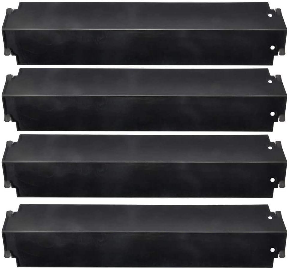 SafBbcue Heat Plate Replacement for Charbroil 463247009 463268008 463215515 463268007 463247009 463257010 G614-0045-W1, Kenmore 415.16167210 Heat Shield Parts, 4-Pack Heat Tent Grill Burners Cover