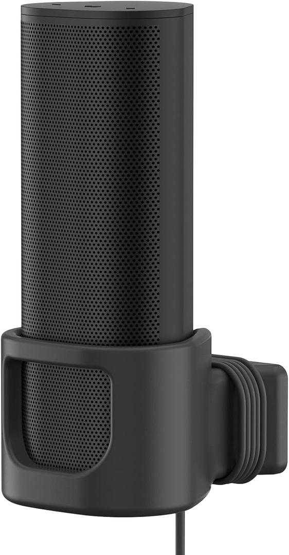 Upgrade Silicone Speaker Wall Mount for Sonos Roam 2, Sonos Roam, Roam SL Mount-Space Saving Speaker Mount for Sonos Roam, Roam SL, Roam 2 Wall Mount Bracket Easy to Install, Black